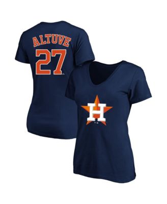 Plus Size Jose Altuve Houston Astros V-Neck T-Shirt
