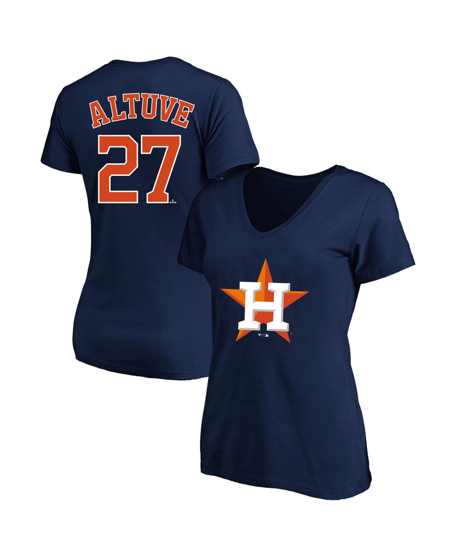 Plus Size Jose Altuve Houston Astros V-Neck T-Shirt