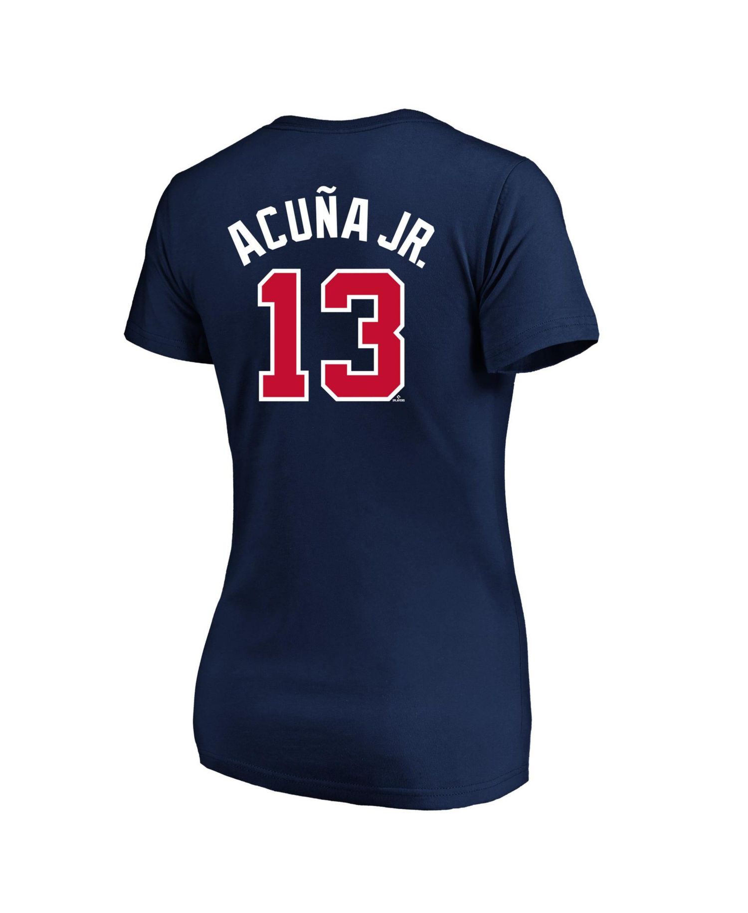 Plus Size Ronald Acu&ntilde;a Jr. Atlanta Braves V-Neck Short-Sleeve T-Shirt