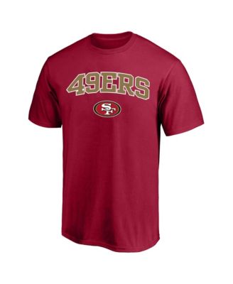 Men's Big & Tall San Francisco 49ers Arch Logo Classic Fit T-Shirt