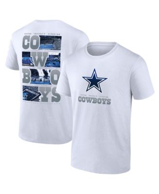 Men's White Dallas Cowboys Stats T-Shirt