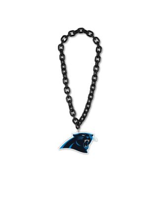 Carolina Panthers Big Chain Logo Plastic Necklace