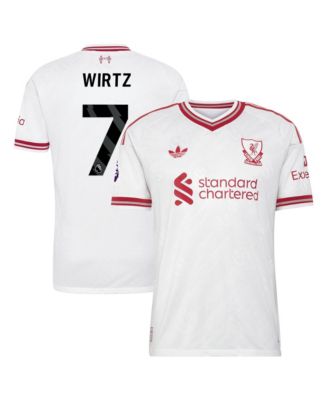 Men's Liverpool Florian Wirtz 2026/27 Away Authentic Slim Fit Jersey