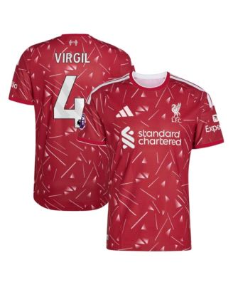 Men's Liverpool Virgil van Dijk 2026/27 Authentic Home Jersey