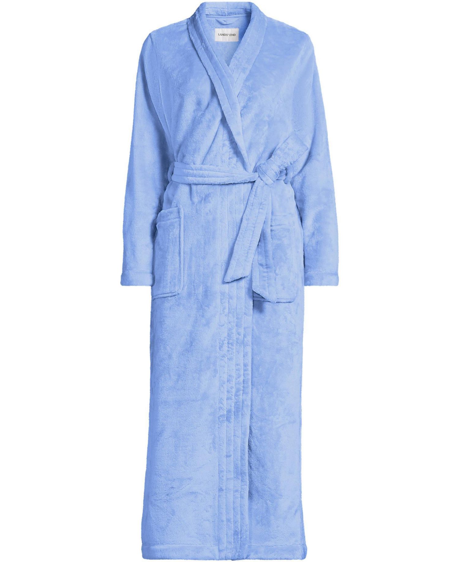 Women's Cozy Plush Long Wrap Robe