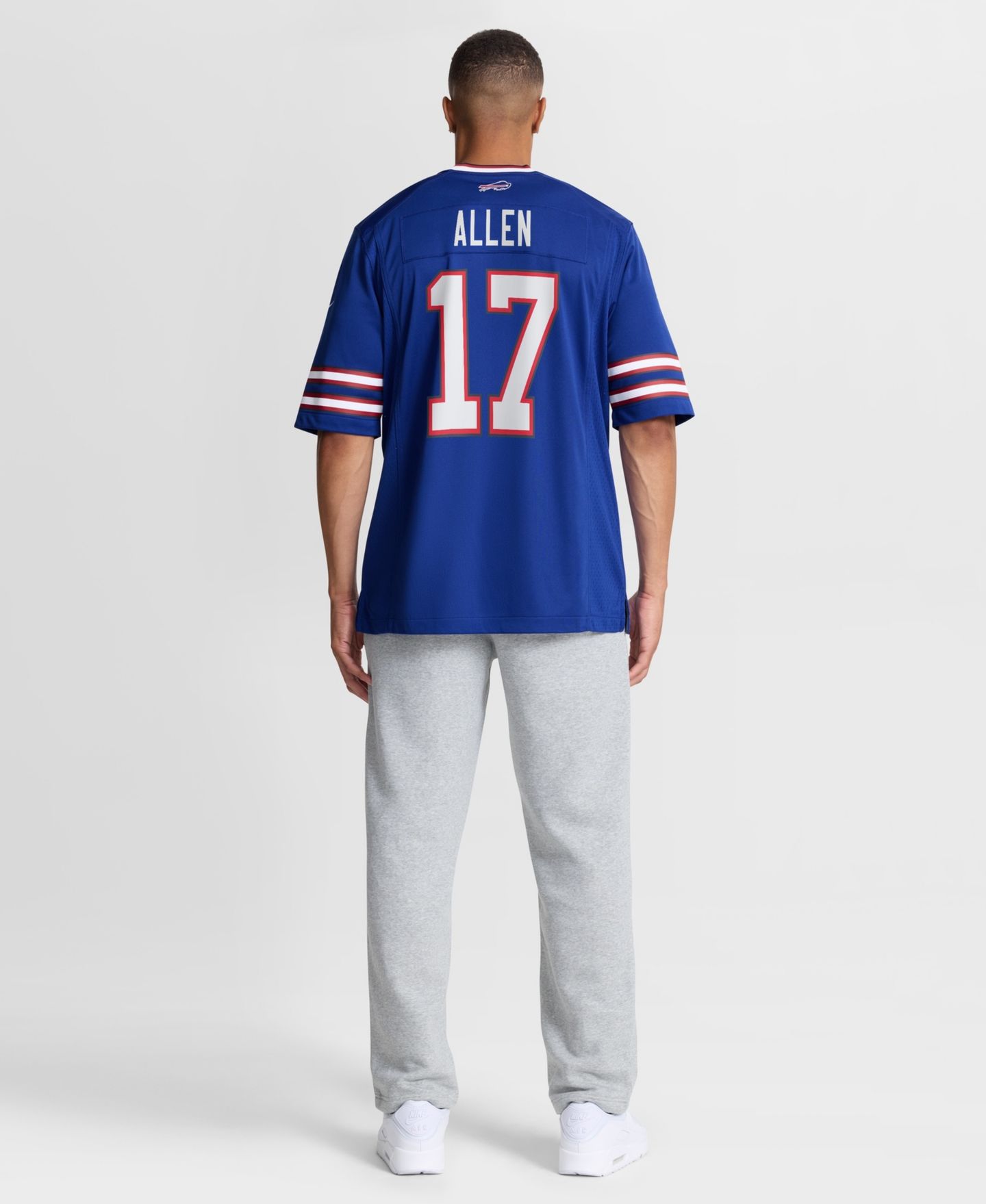 Мужской топ Nike Josh Allen Buffalo Bills Team Game Player Jersey, цвет: Королевский синий — фото 9