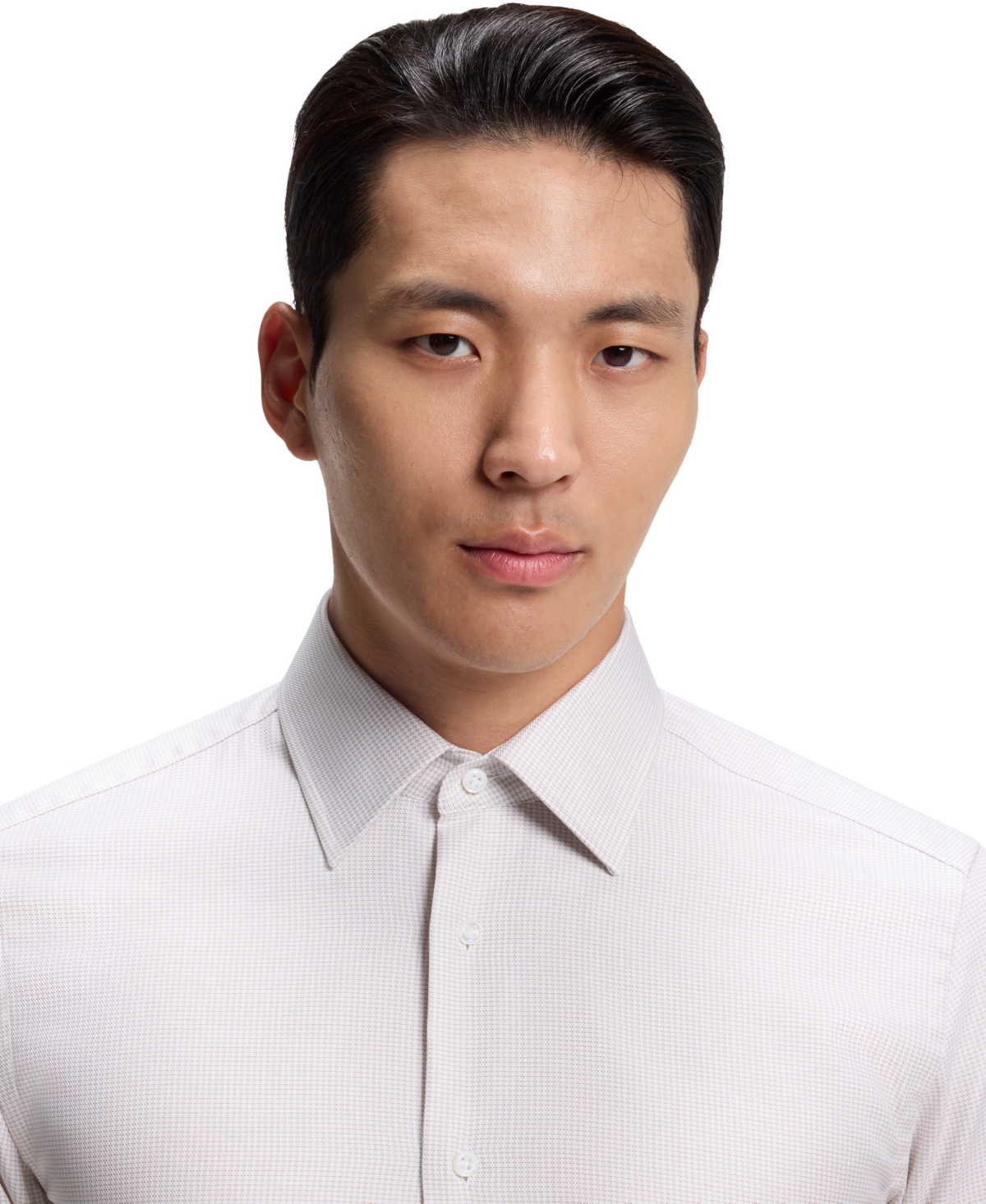 Boss by Hugo Men's Wrinkle-Resistant Cotton Slim-Fit Dress Shirt