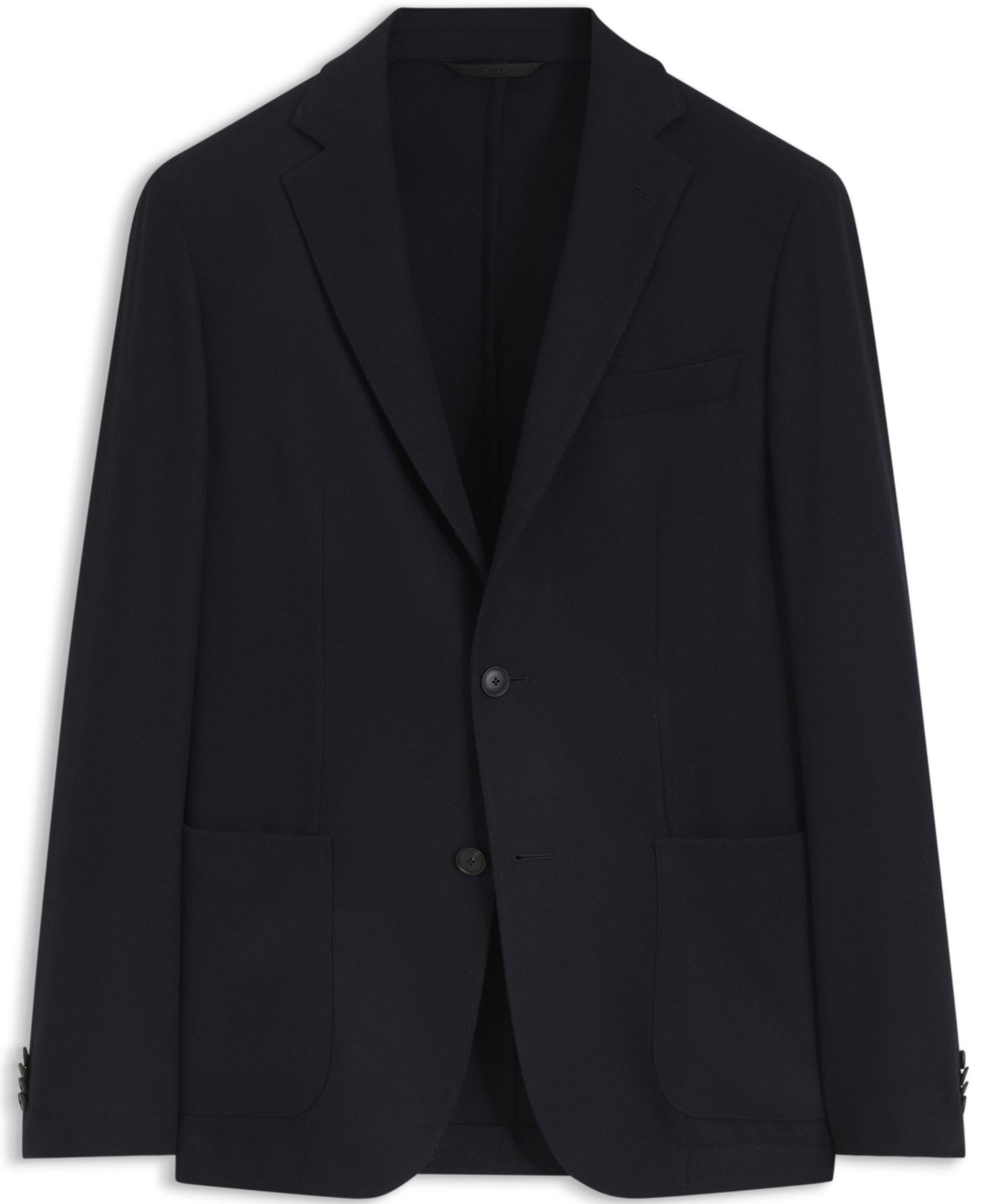 Мужской пиджак Hugo Boss BOSS by Washable Performance-Stretch Slim-Fit Blazer, цвет: Тёмный синий — фото 2