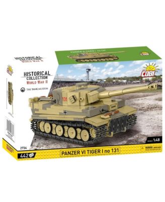 Historical Collection WWII Panzer VI Tiger 1 no. 131 Tank, 442 pieces