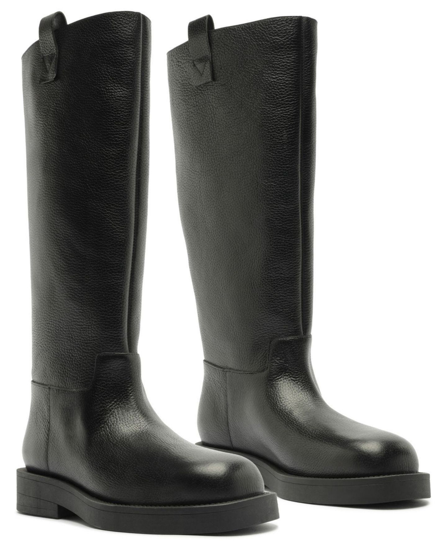 Женские ботинки Schutz Betty Round Toe Tall, цвет: Чёрный — фото 12