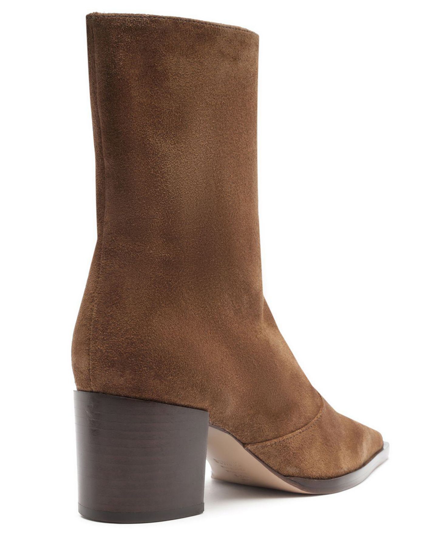 Женские ботинки Schutz Raffaela Mid Block Heel Dress Booties, цвет: Пекан коричневый — фото 7