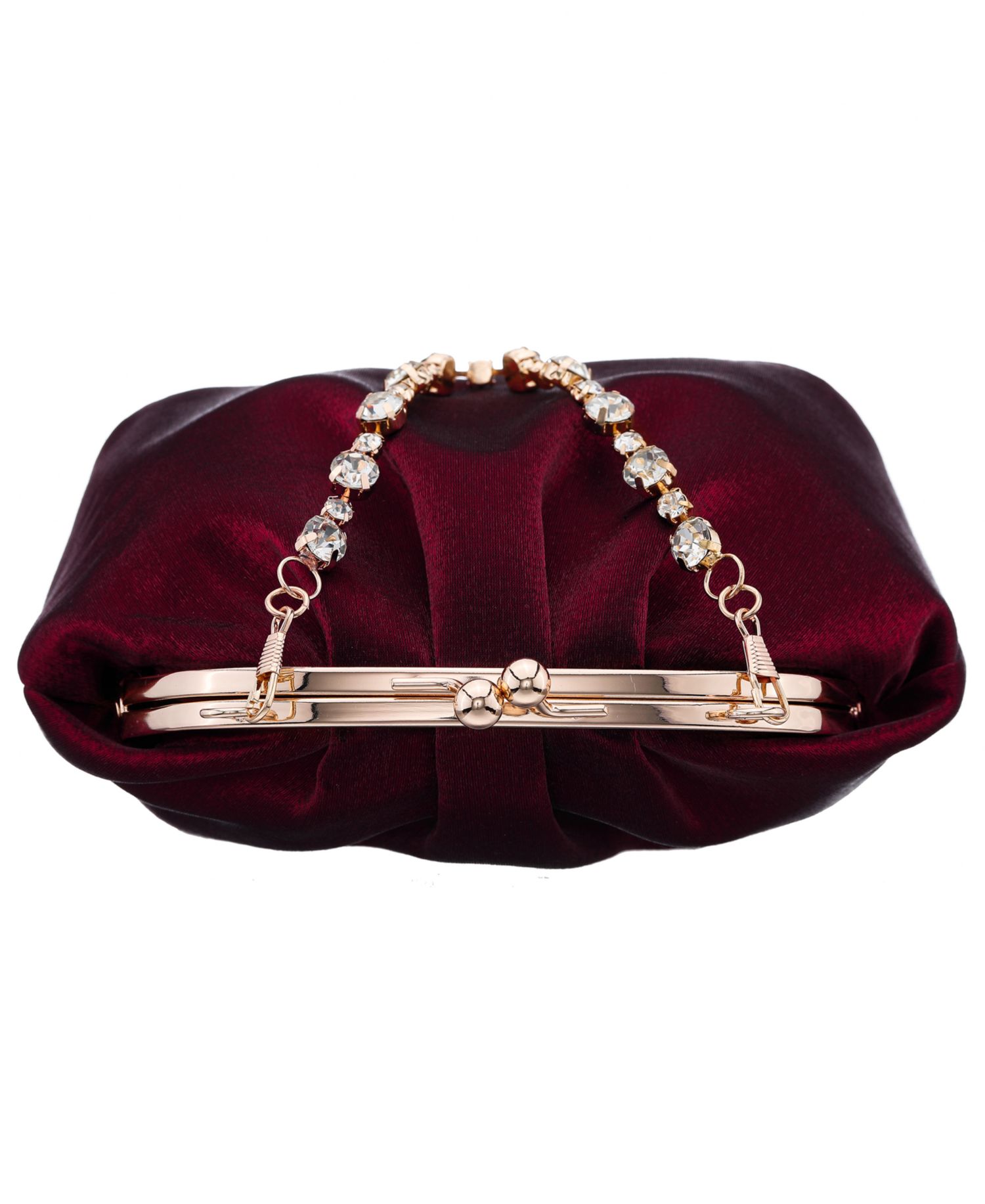 Maura Crystal Vintage Style Mini Frame Handbag
