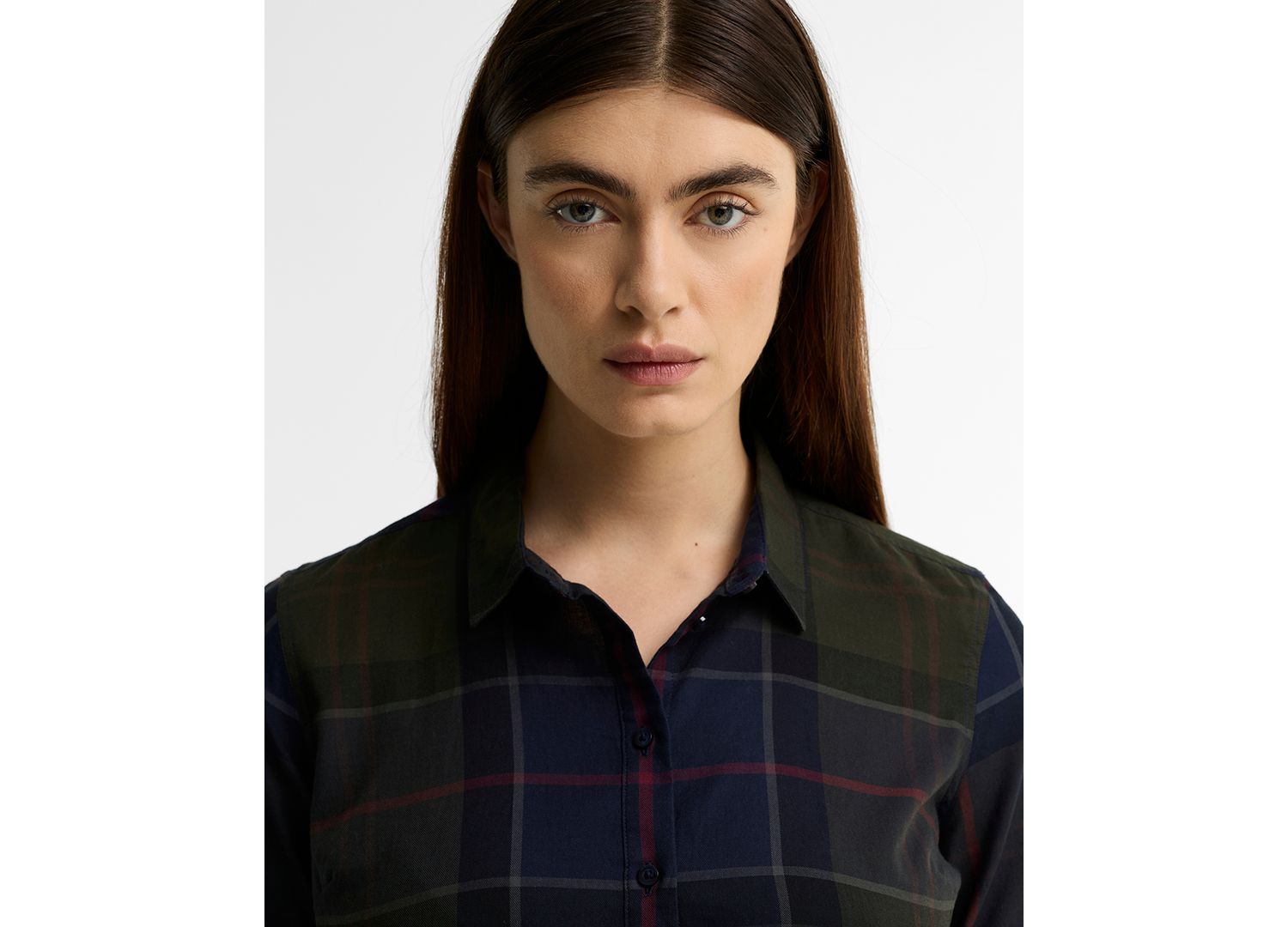 Women's Bredon Plaid Long-Sleeve Shirt