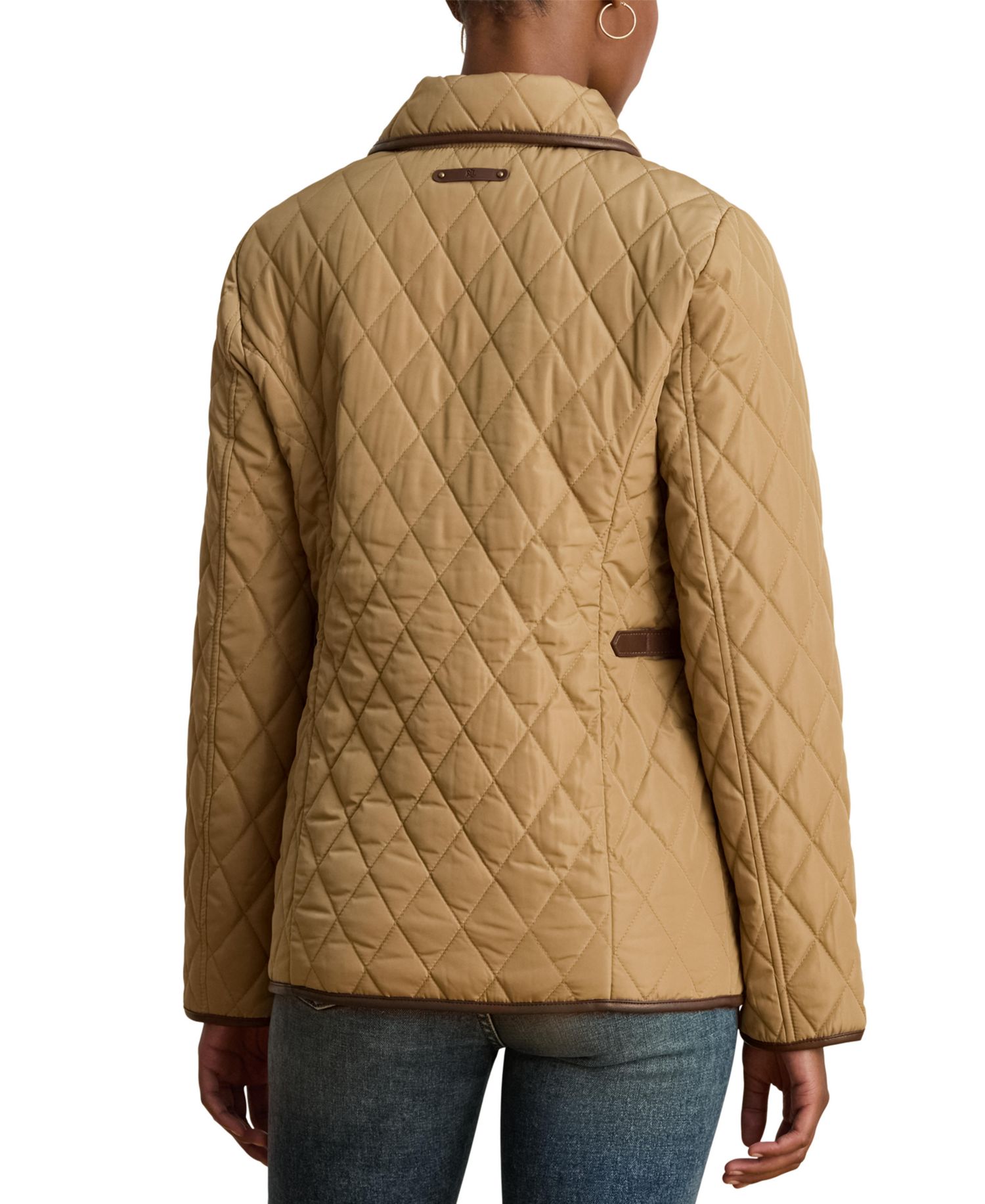 Women's Quilted Velboa-Lined Coat