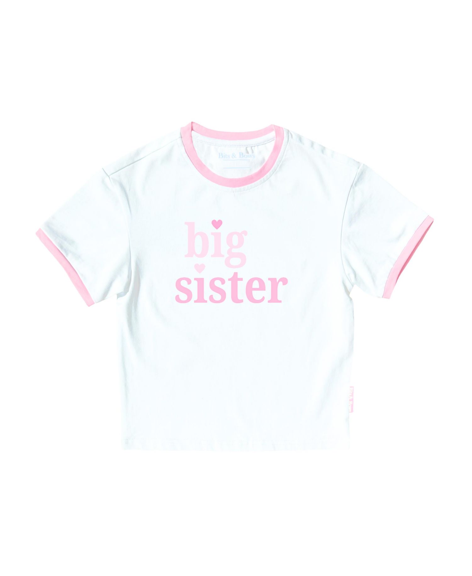 Toddler Girls' 2T-5T Big Sister Graphic Short-Sleeve T-Shirt