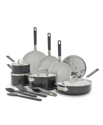 Bobby Flay Ceramic Nonstick 16-Piece Cookware Set