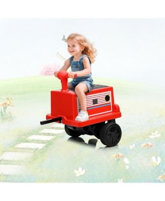 22.2x14.6x19.3 in Licensed Chuggington Toy Train 12V Kids Battery Powered Ride-On, Music and Sounds, for Outdoor Fun