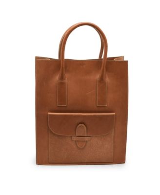 Women's Linda Leather Shopper Tote Bag