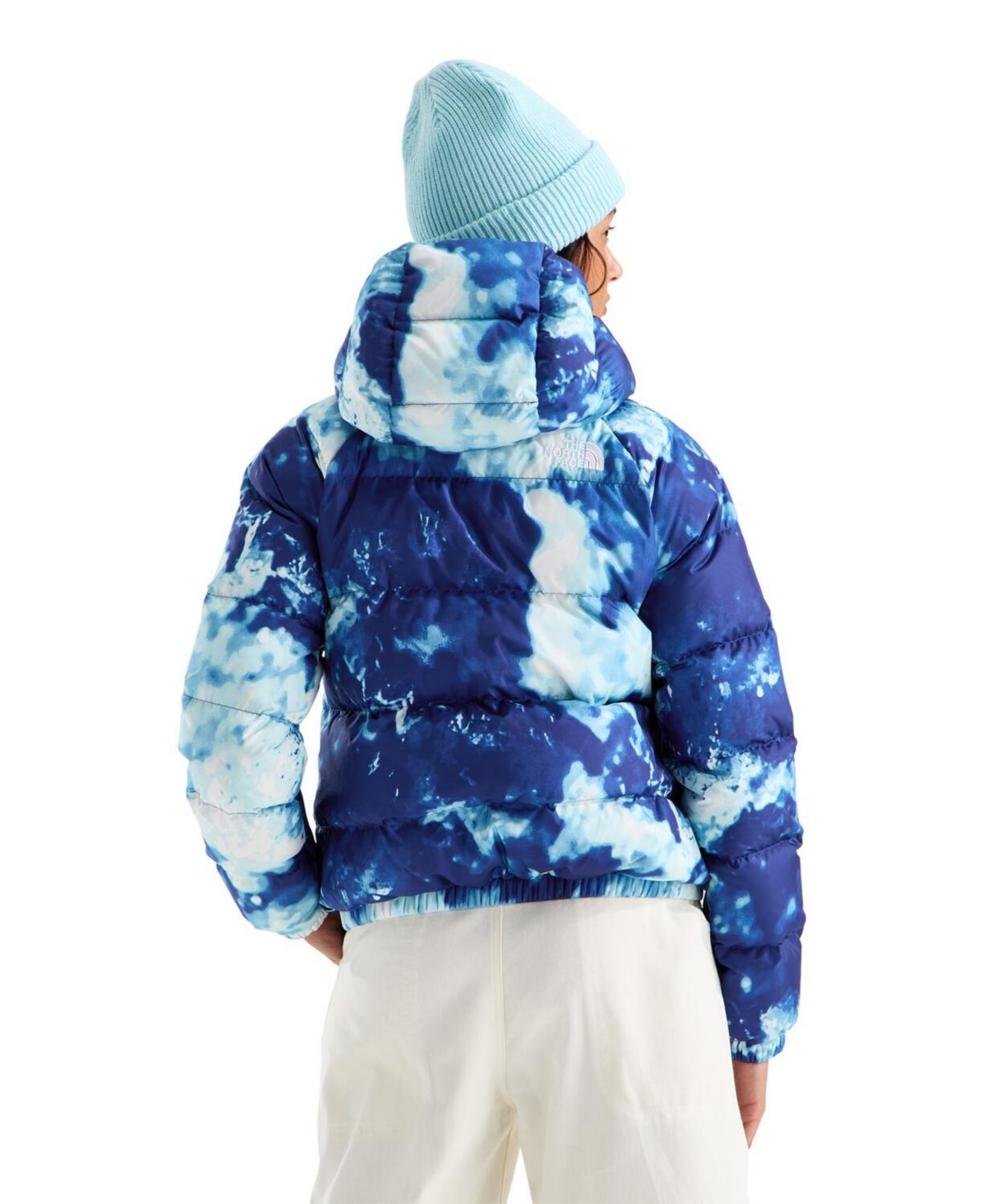 Женская куртка The North Face Hydrenalite Hooded Down Jacket, цвет: Насыщенный синий — фото 5