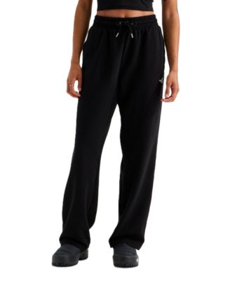 Women's Double Knit Wide-Leg Pants