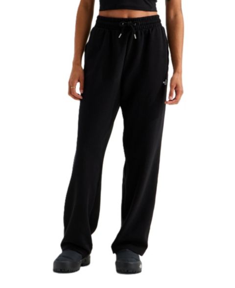 Женские брюки The North Face Double Knit Wide-Leg, цвет: Чёрный