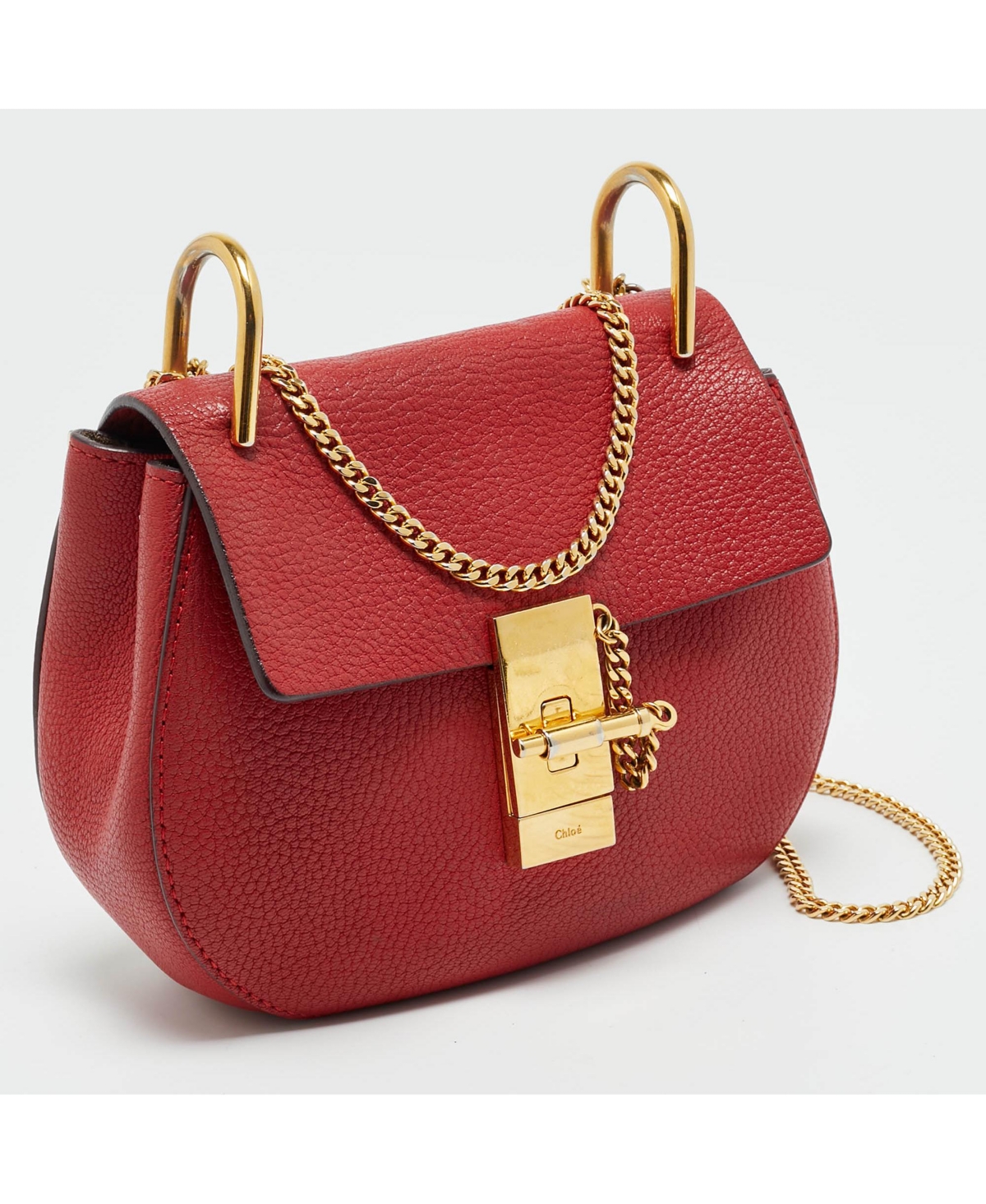 Pre-Owned Chloe Drew Small Leather Shoulder Bag