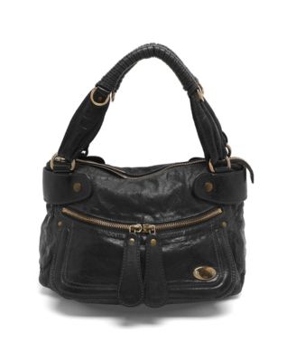 Women's  Bay Large Leather Hobo Bag