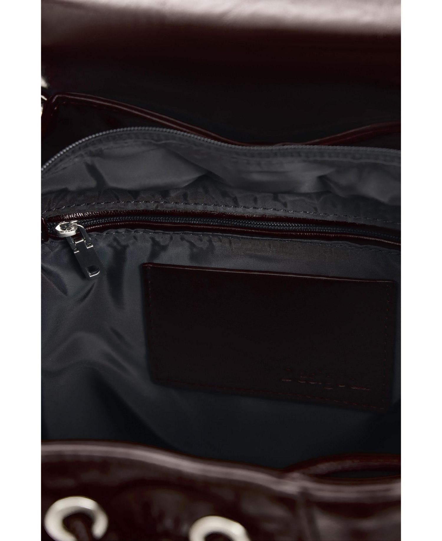 Women's Small leather-effect backpack