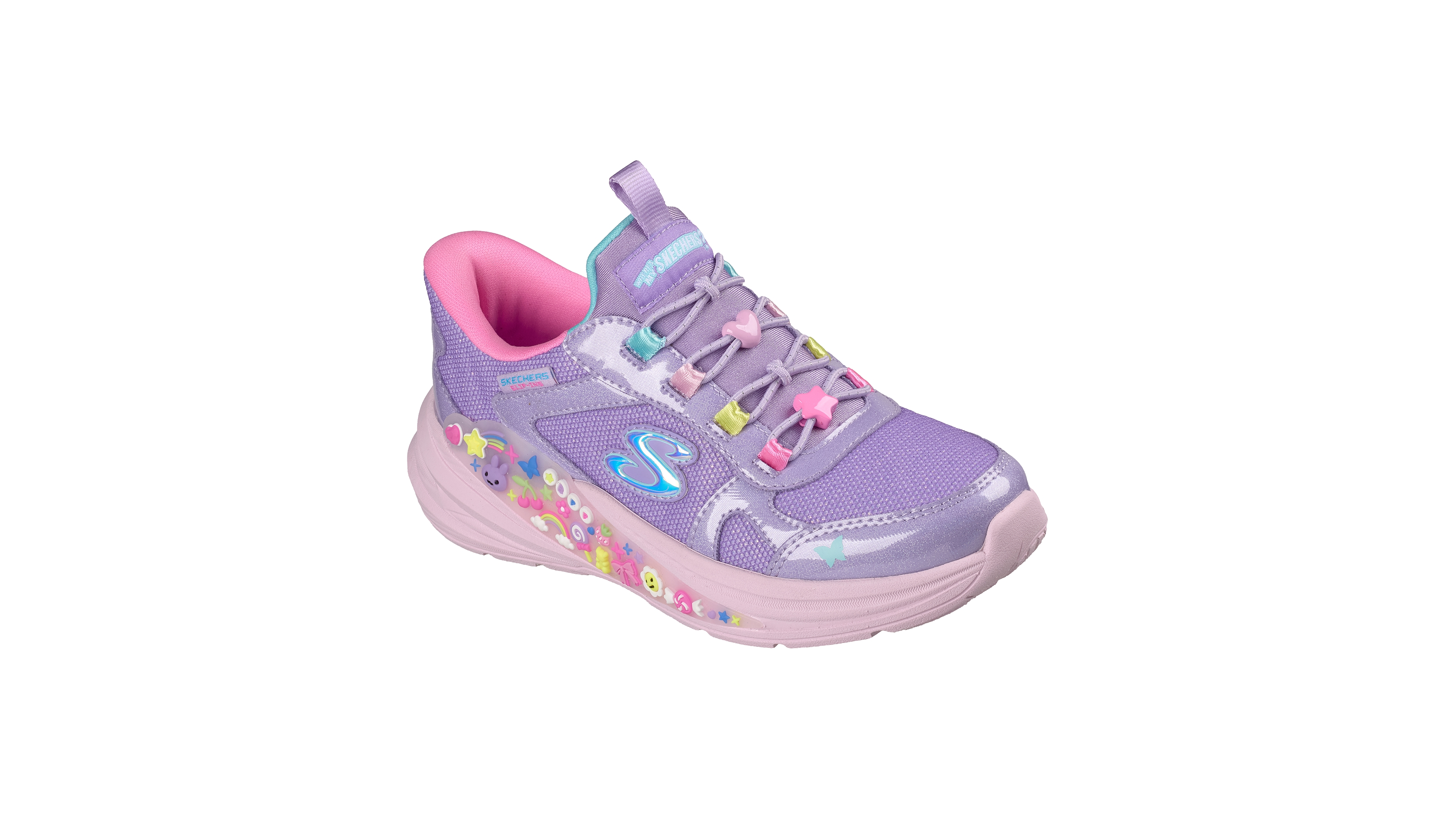 Skechers Little Girls Slip-ins: Hyper-Quest - Where's My Charm Pop Lifestyle Sneakers from Finish Line