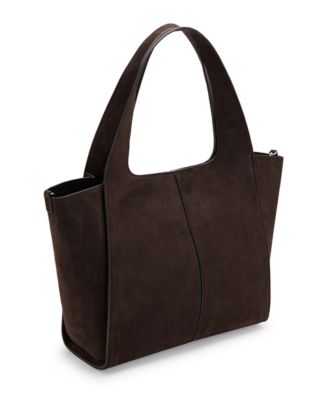 Women's Leather Shopper Bag