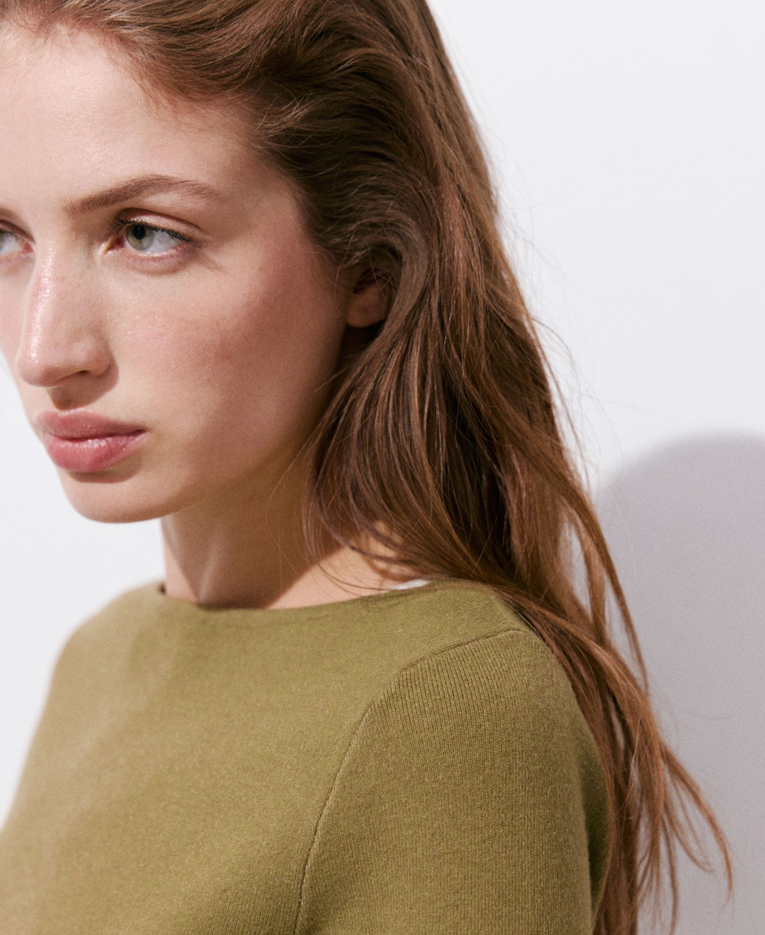 Women's Fine-Knit Boat-Neck Sweater