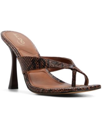Women's Haayssie Flare Heel Thong Dress Sandals