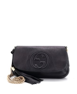 Medium Soho Chain Crossbody Bag Leather