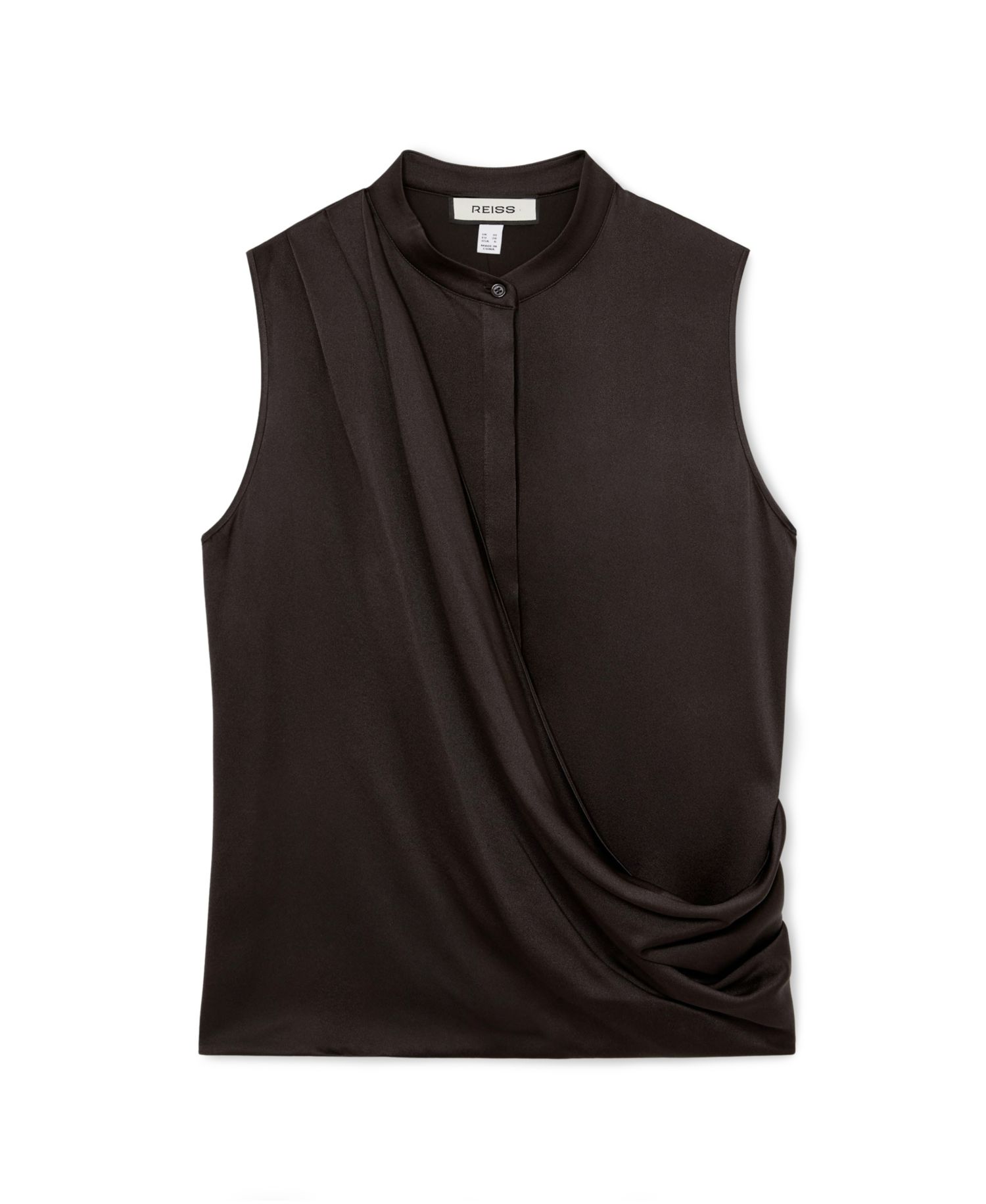 Women's Gia Silk Draped Blouse