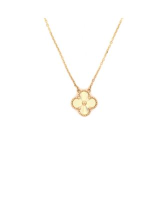 Pre-Owned Van Cleef and Arpels Vintage Alhambra Pendant Necklace