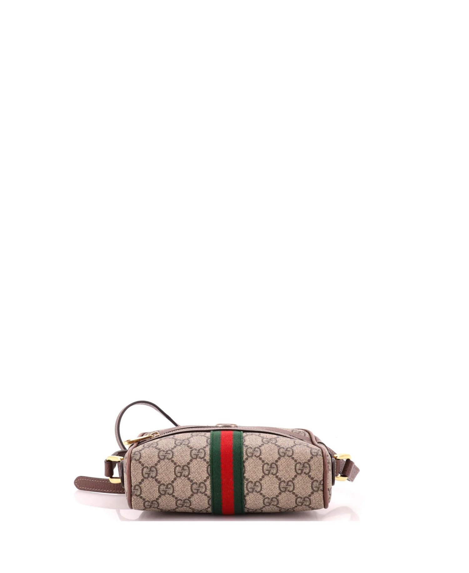 Mini Ophidia Shoulder Bag GG Coated Canvas