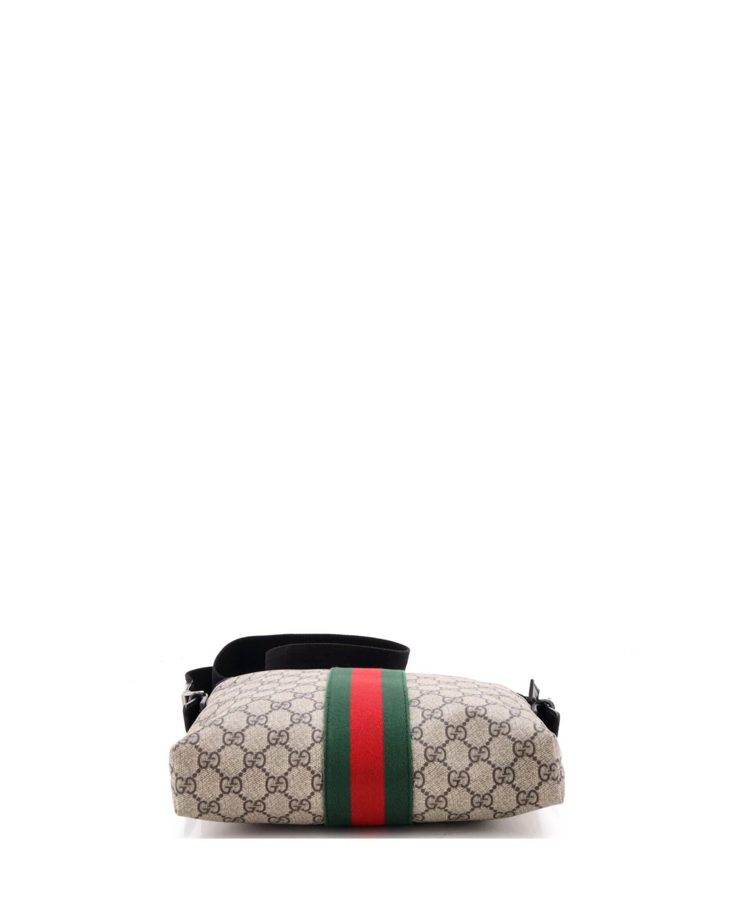 Medium Web Messenger Bag GG Coated Canvas