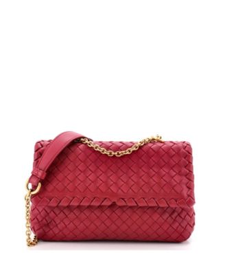 Small Olimpia Crossbody Bag Intrecciato Nappa