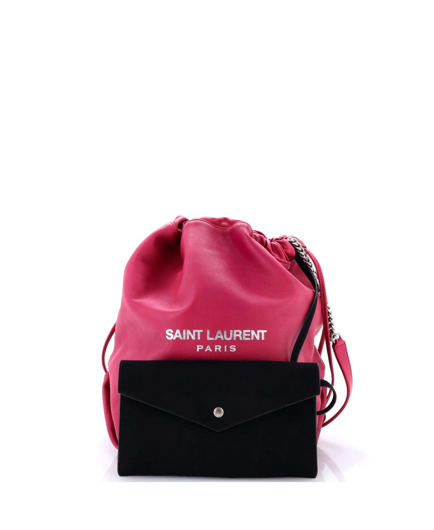 Large Teddy Bucket Bag Leather