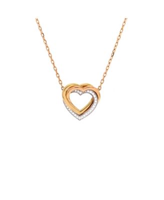 Trinity de Cartier Heart Pendant Necklace