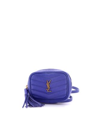 Baby Lou Camera Bag Matelasse Chevron Leather