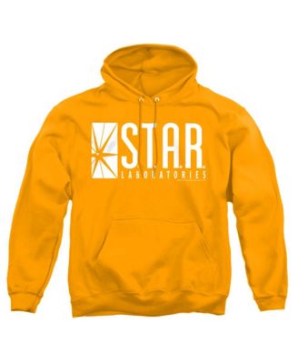 Men's S.T.A.R. Labs Logo Graphic Kangaroo Pocket Pull-Over Hoodie