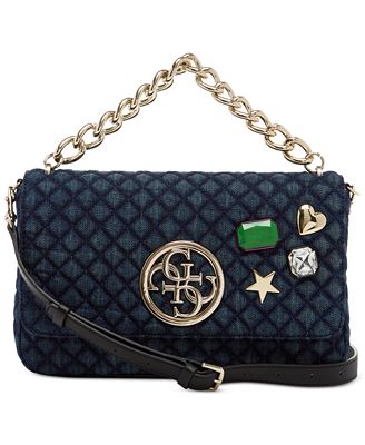 GUESS G Lux Crossbody Flap - Handbags & Accessories - Macy&#39;s