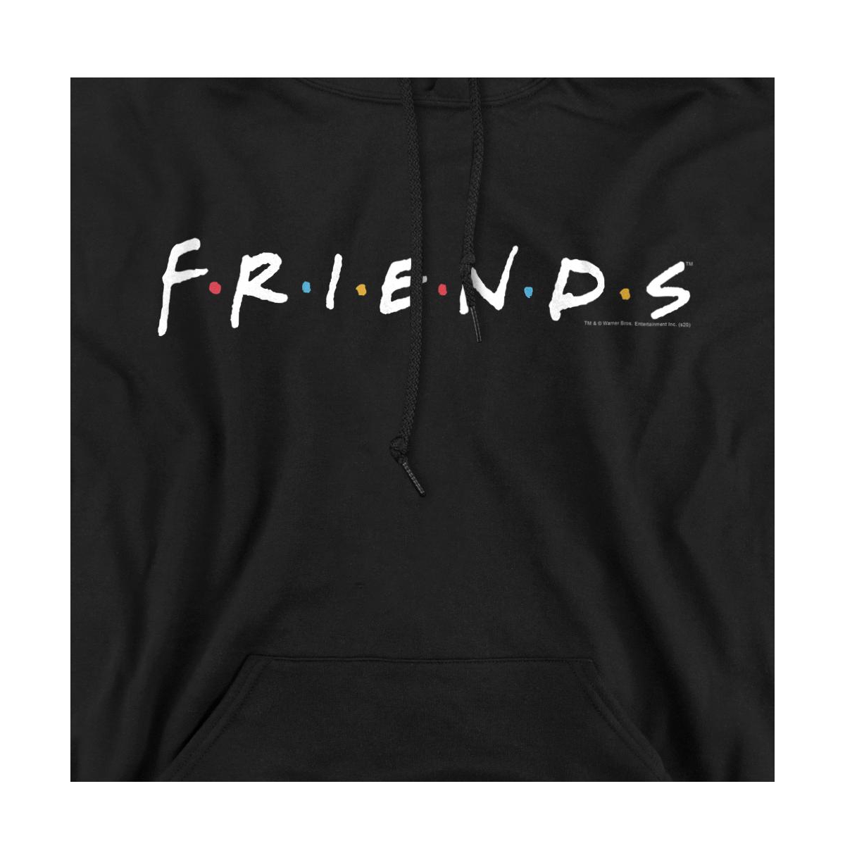 Friends Men's Pull-Over Graphic Fleece Hoodie