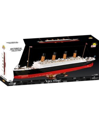 Historical R.M.S. Titanic 1:300 Scale 3,260-Piece Building Set, Ages 14+