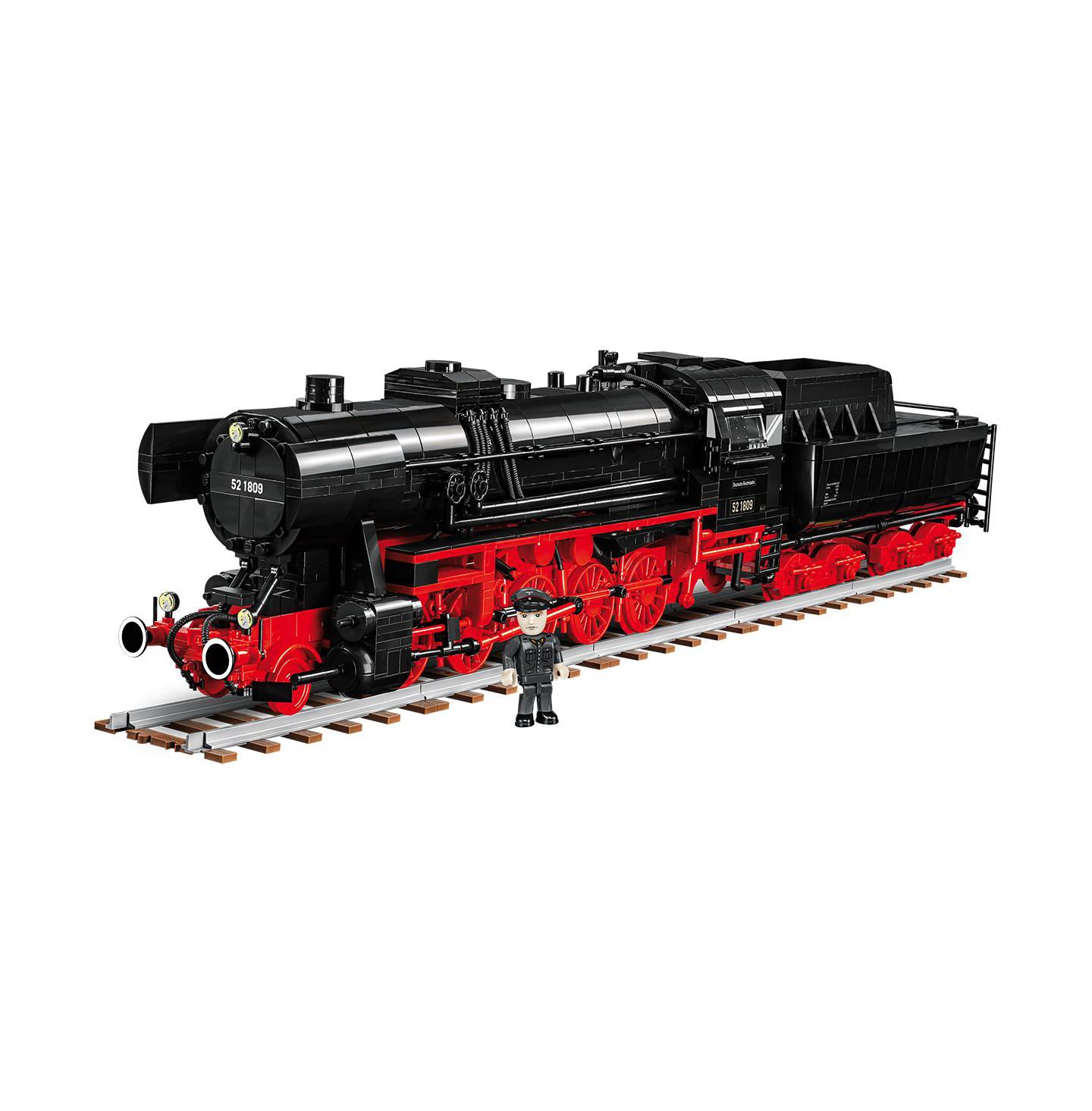 Детский конструктор COBI Trains DR BR 52 German Steam Locomotive 2505-Piece Building Set, Ages 10+ — фото 1