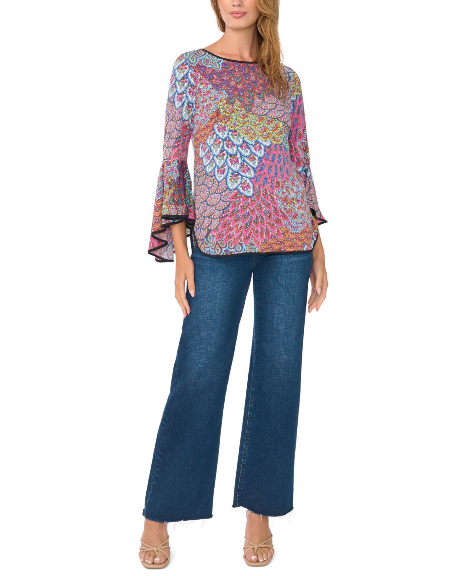 Women's Bell-Sleeve Top