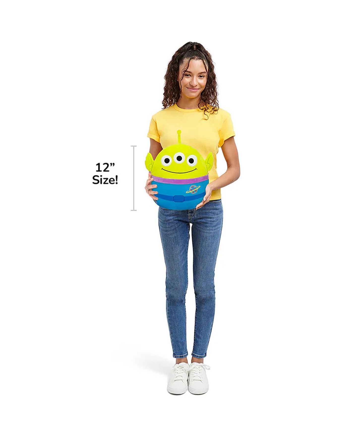 Детская мягкая игрушка Disney Squishmallows Alien 12" Plush — фото 3