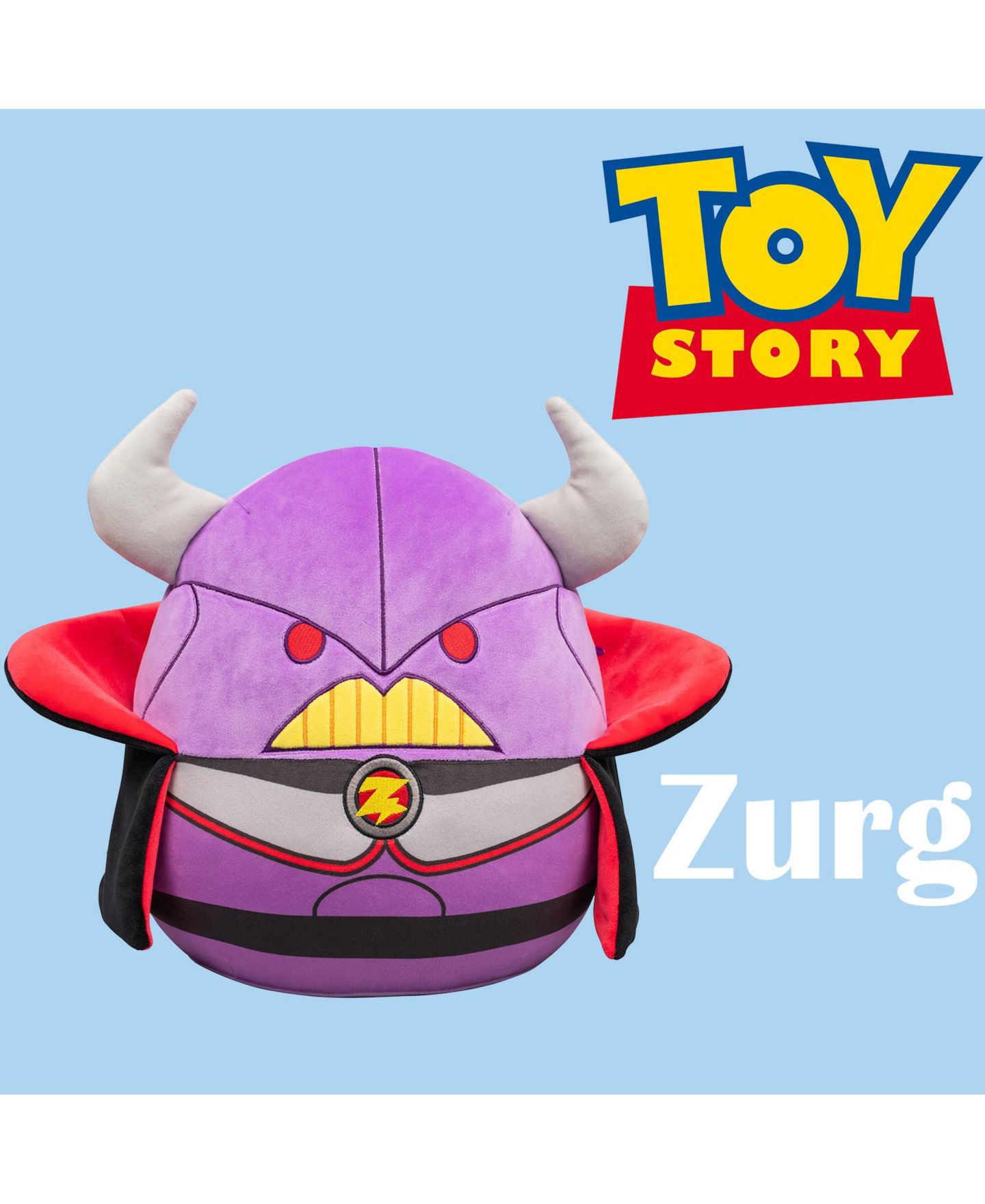 Детская мягкая игрушка Disney Squishmallows 12" Zurg Plush — фото 2