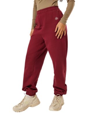 Women's Varsity Athletica Cuffed Elastic-Waist Joggers